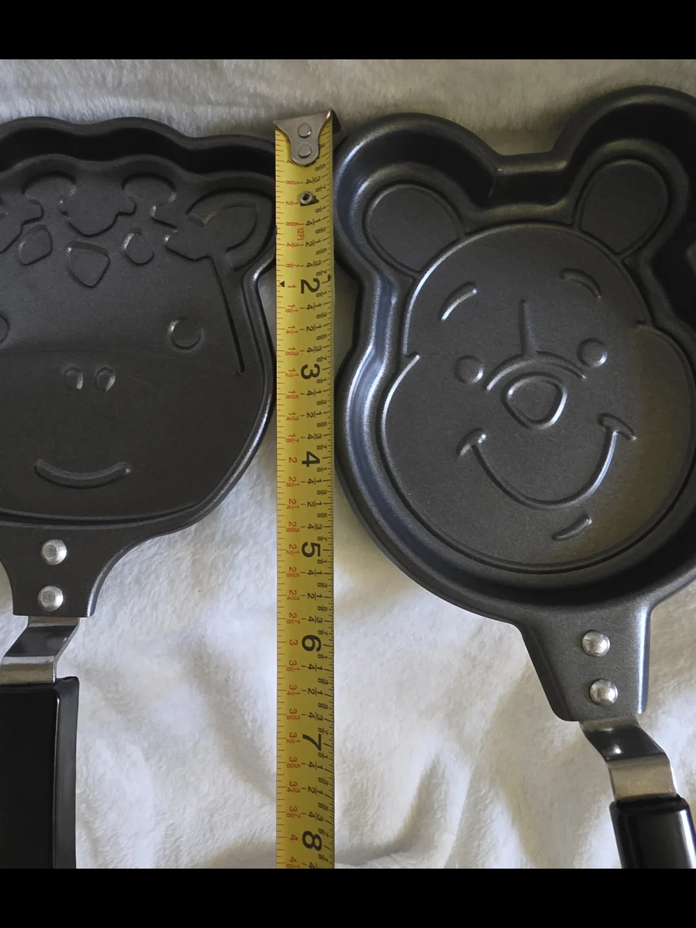 Kids Nonstick Character Pancake Pans -  (Set of 2)